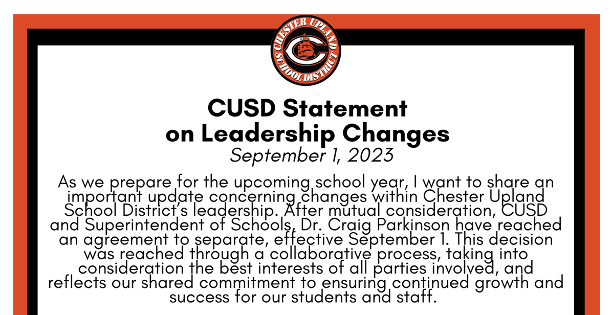 Leadership changes